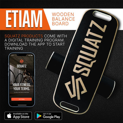 product image number 6 for SQUATZ Wooden Balance Board