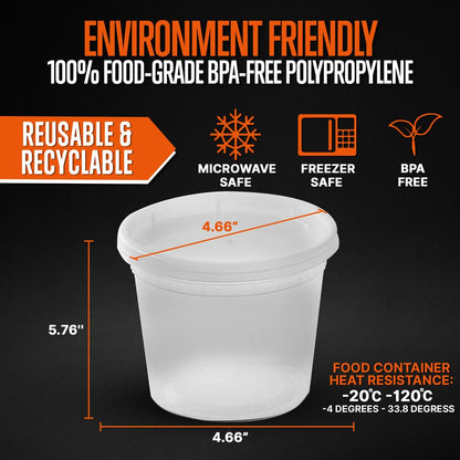 product image number 5 for SQUATZ Microwavable Soup Container