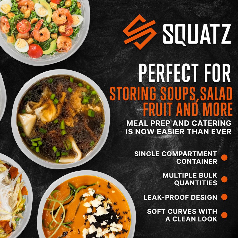 product image number 3 for SQUATZ Microwavable Soup Container