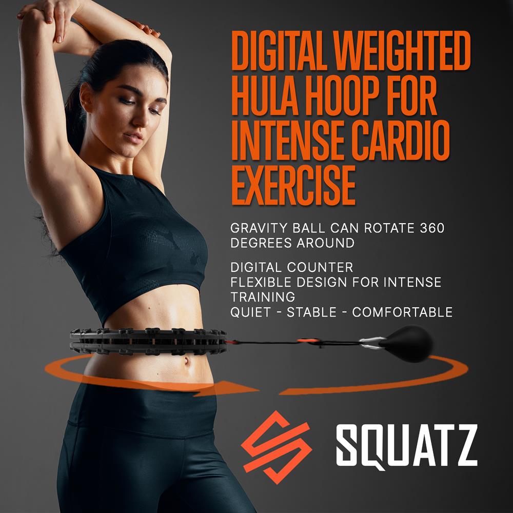 product image number 3 for SQUATZ Detachable Smart Weighted Hola-Hoop