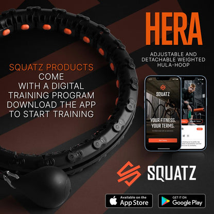 product image number 6 for SQUATZ Detachable Smart Weighted Hola-Hoop