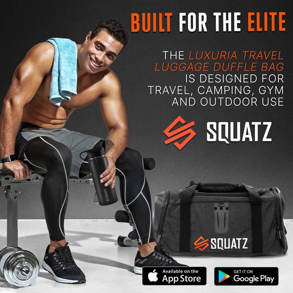 product image number 7 for SQUATZ Travel Luggage Duffle Bag