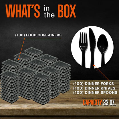 product image number 2 for SQUATZ Microwavable Food Container With Utensil