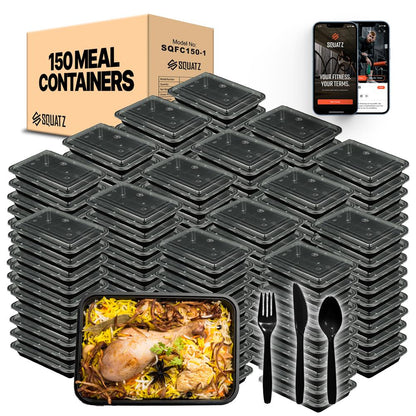 product image number 2 for SQUATZ Microwavable Food Container With Utensil