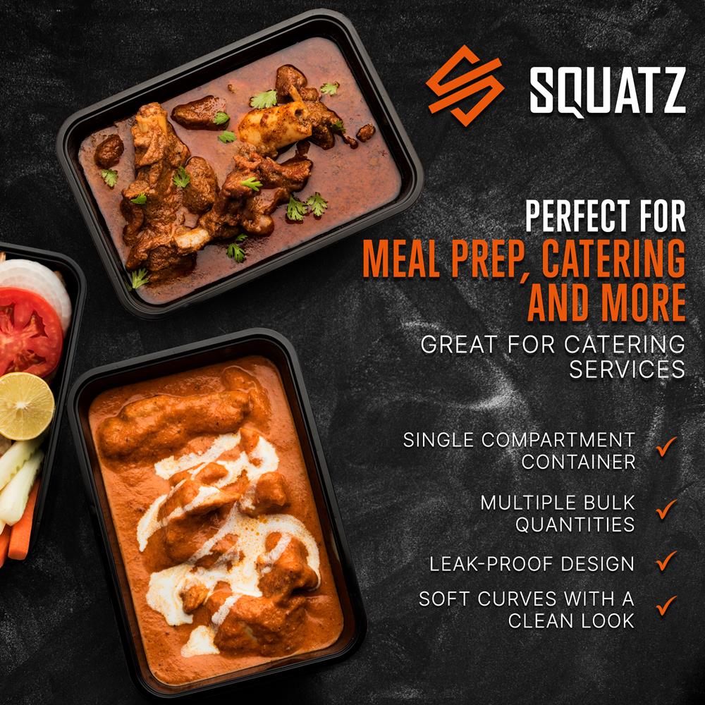 SQUATZ Meal Prep Containers - Thumbnail 3