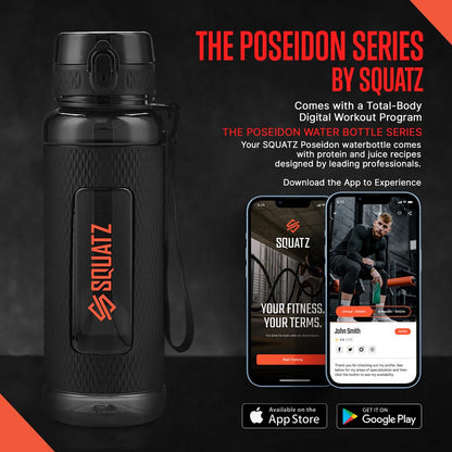 product image number 7 for SQUATZ Sports Water Bottle With Strainer