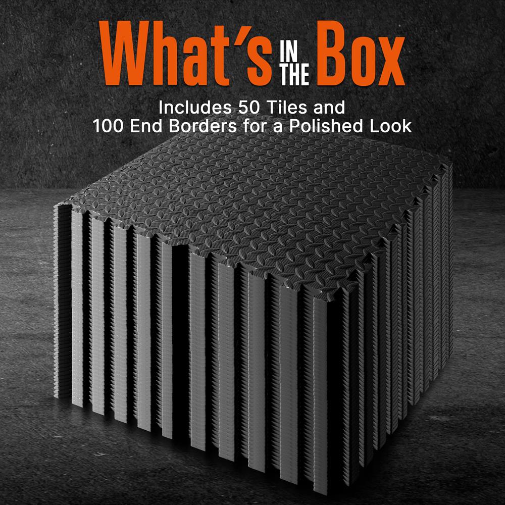 product image number 2 for SQUATZ Thick Puzzle Exercise Mat