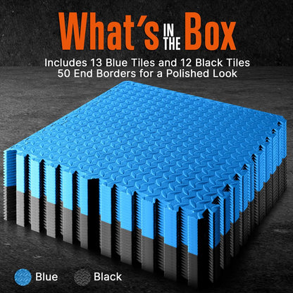 product image number 2 for SQUATZ Thick Puzzle Exercise Mat