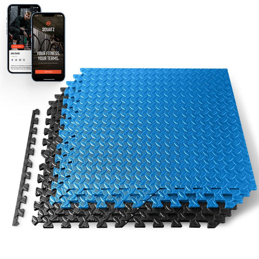product image number 1 for SQUATZ Thick Puzzle Exercise Mat