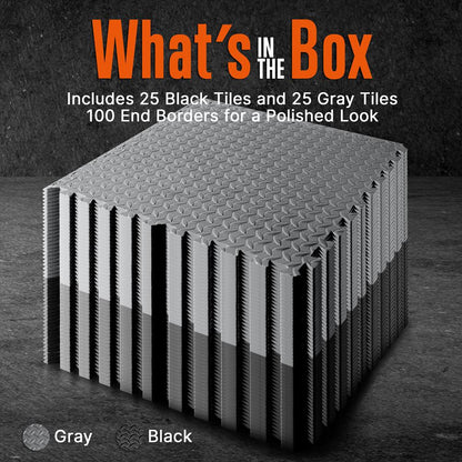 product image number 2 for SQUATZ Thick Puzzle Exercise Mat