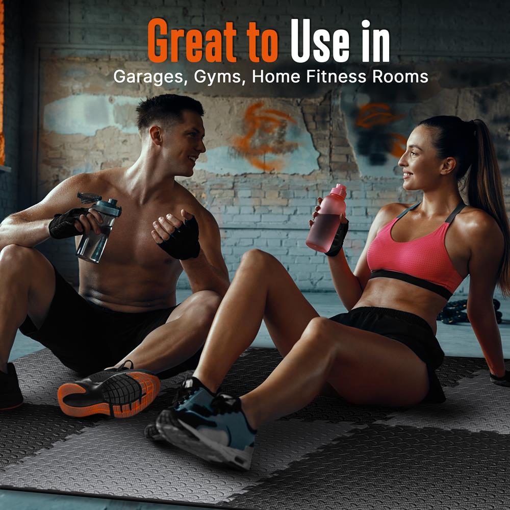 product image number 6 for SQUATZ Thick Puzzle Exercise Mat