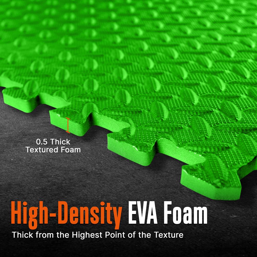 product image number 3 for SQUATZ Thick Puzzle Exercise Mat