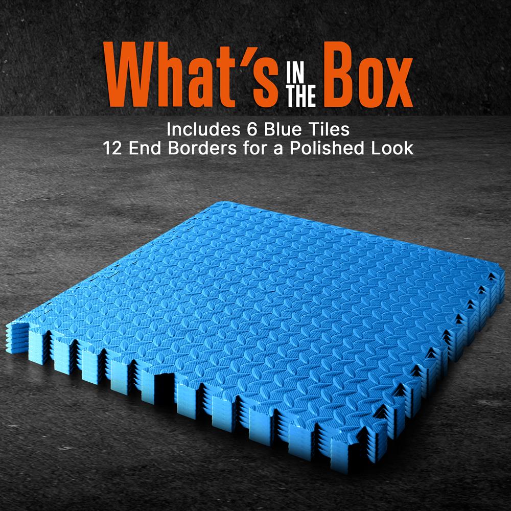 product image number 2 for SQUATZ Thick Puzzle Exercise Mat