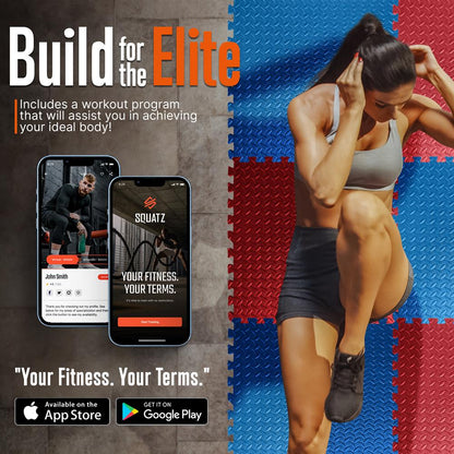 product image number 7 for SQUATZ Thick Puzzle Exercise Mat