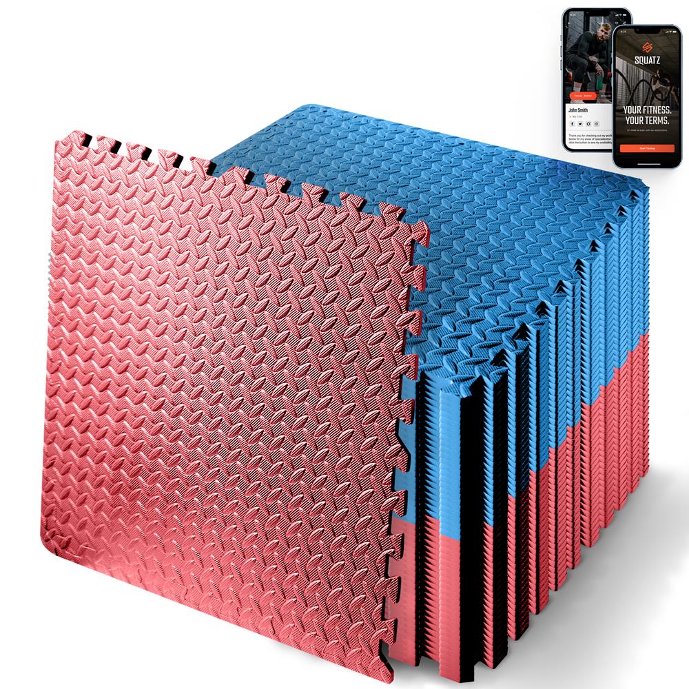 product image number 1 for SQUATZ Thick Puzzle Exercise Mat