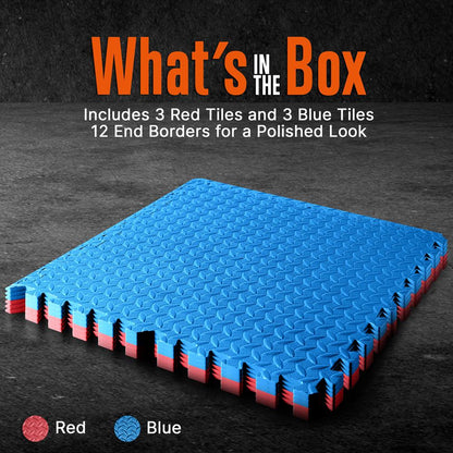 product image number 2 for SQUATZ Thick Puzzle Exercise Mat