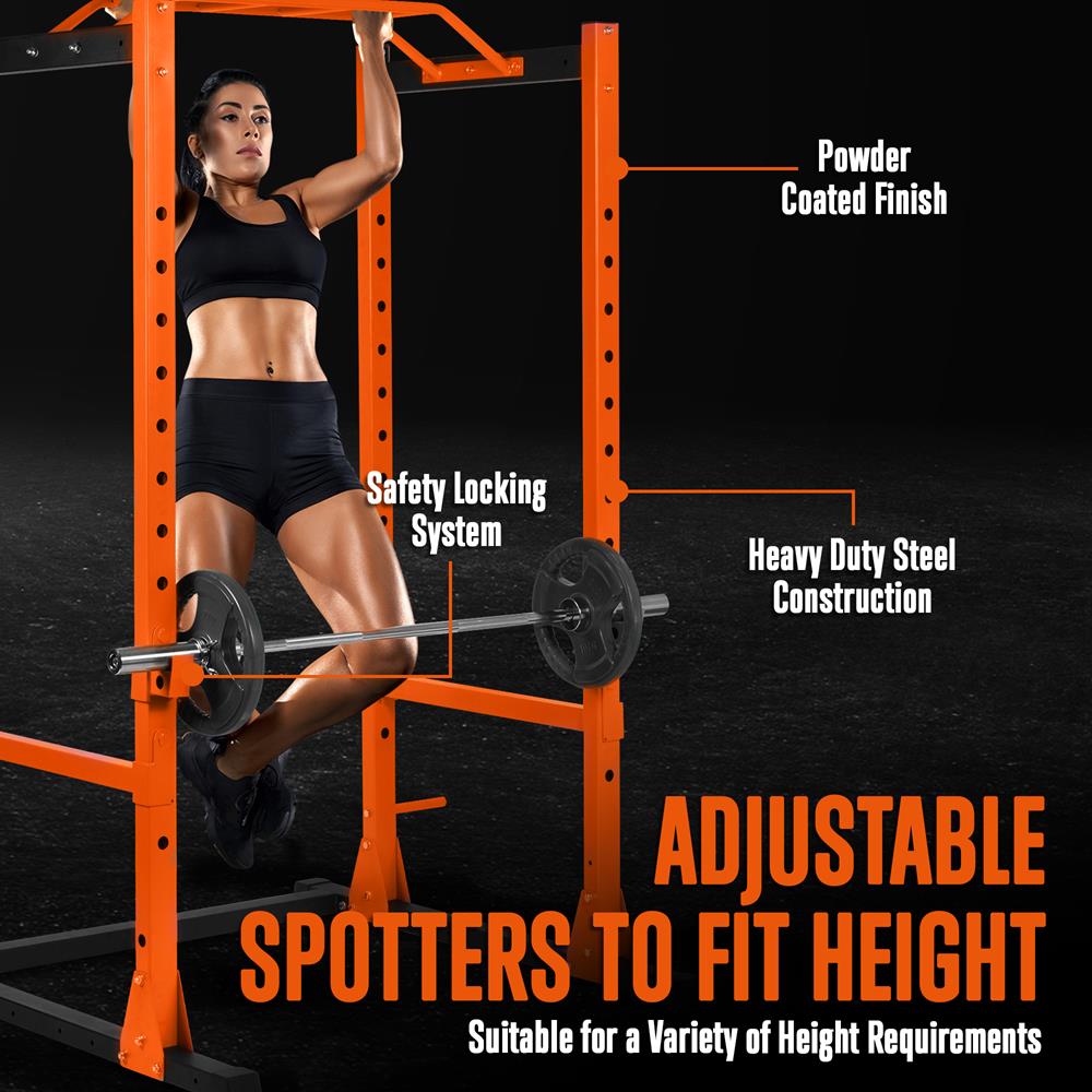 Adjustable Squat Rack Stand - Thumbnail 2