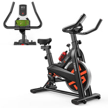 Stationary Cycling Bike - Fun Indoor Workout, 8 Resistance Levels, Steel Frame