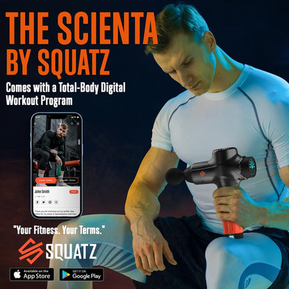 Portable Massage Gun, Relieves Soreness, 7 Speeds, 4800mAh Battery