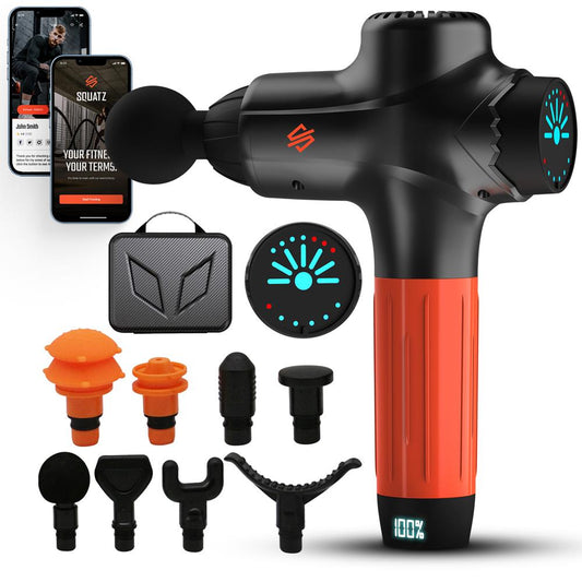 Portable Massage Gun, Relieves Soreness, 7 Speeds, 4800mAh Battery