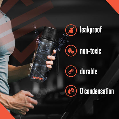 product image number 5 for SQUATZ Sports Or Shake Water Bottle With Strain
