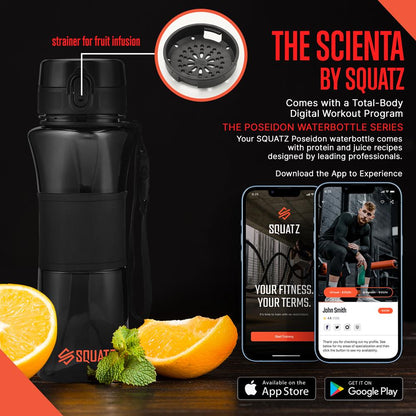 product image number 7 for SQUATZ Sports Or Shake Water Bottle With Strain