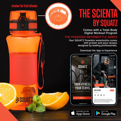 product image number 7 for SQUATZ Sports Or Shake Water Bottle With Strain