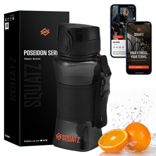 product image number 1 for SQUATZ Sports Or Shake Water Bottle With Strain
