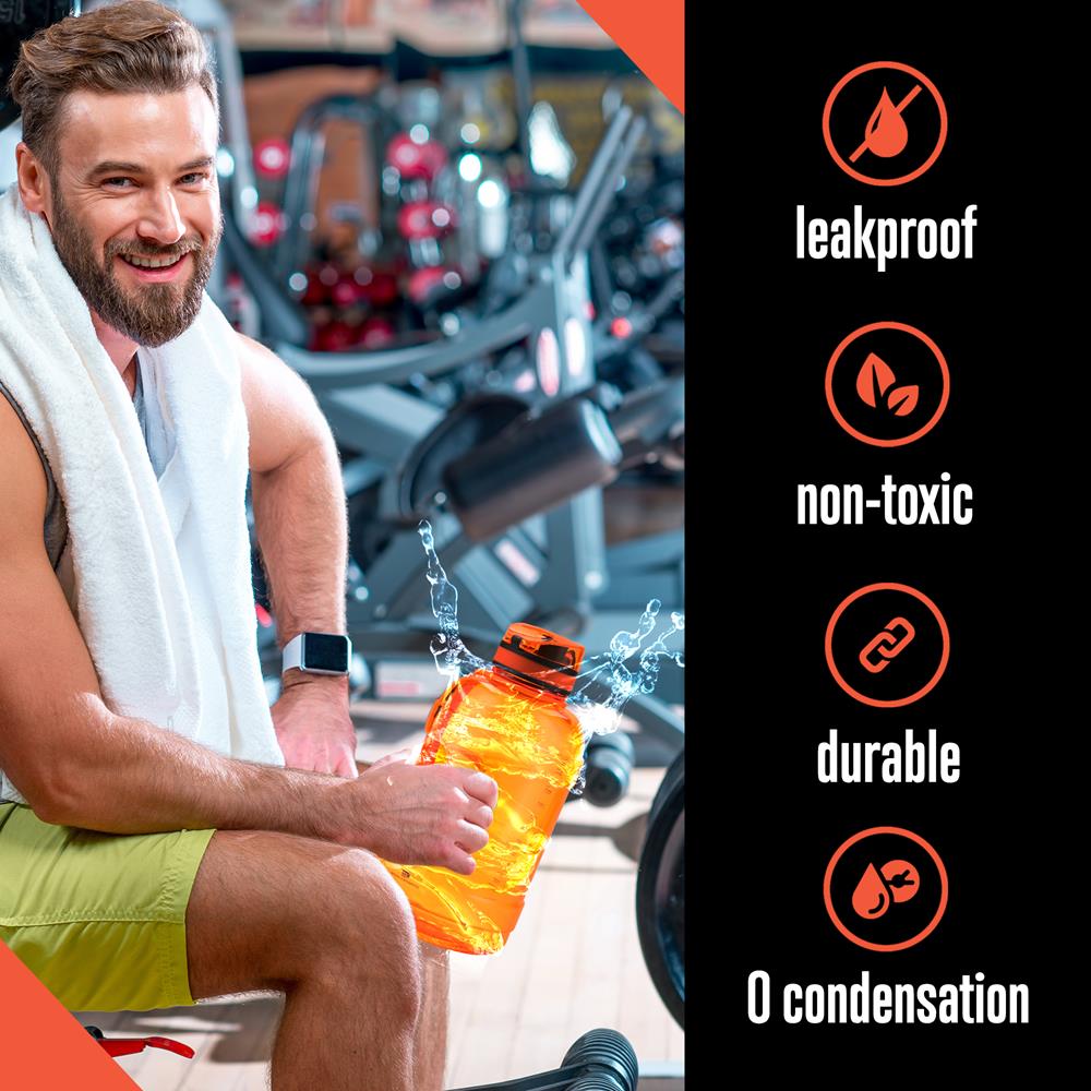 product image number 5 for SQUATZ Sports Big Volume Water Bottle