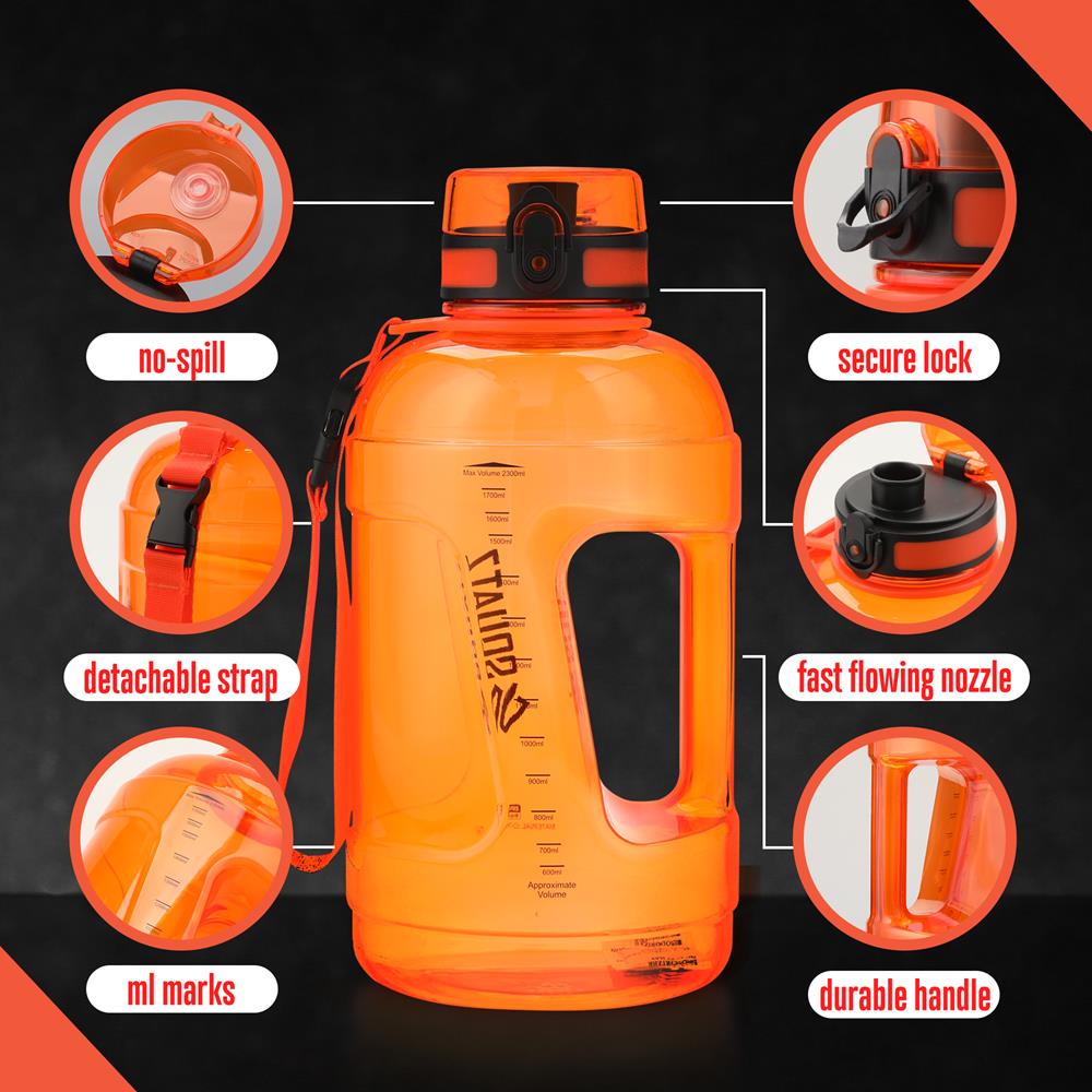 product image number 6 for SQUATZ Sports Big Volume Water Bottle