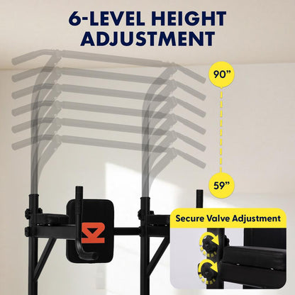 Pull-Up Workout Station, Strengthen Upper Body, Heavy Duty Steel Frame