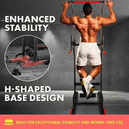 Pull-Up Workout Station, Strengthen Upper Body, Heavy Duty Steel Frame