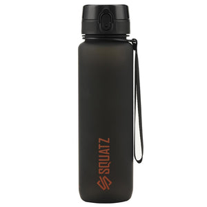 Frosted Water Bottle With Strainer