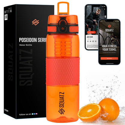 product image number 1 for SQUATZ Sports Water Bottle With Infuser