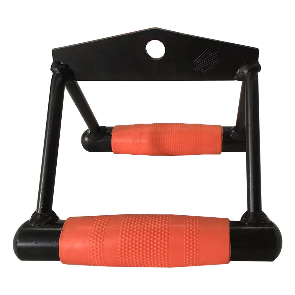 Handle With Center Rotation Double D Row Handle - Non-Slip Steel, 360° Rotation, Orange Handle ...