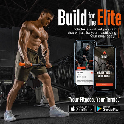 product image number 7 for SQUATZ Lat Straight Pulldown Bar