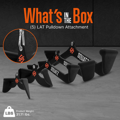 product image number 2 for SQUATZ Triceps Press Down Cable Attachment