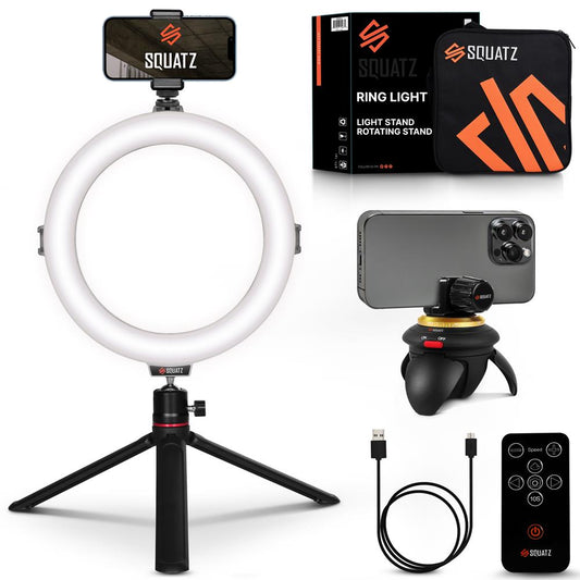 product image number 1 for SQUATZ 8'' Selfie Ring Light