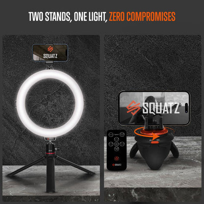 product image number 3 for SQUATZ 8'' Selfie Ring Light