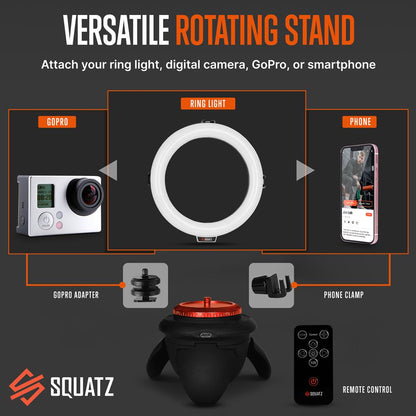 product image number 5 for SQUATZ 8'' Selfie Ring Light