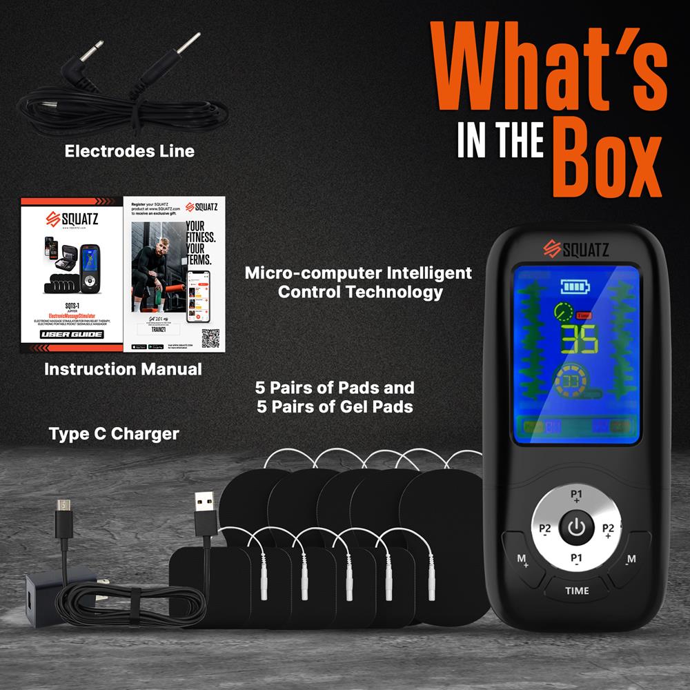 product image number 2 for SQUATZ Electronic Massage Stimulator