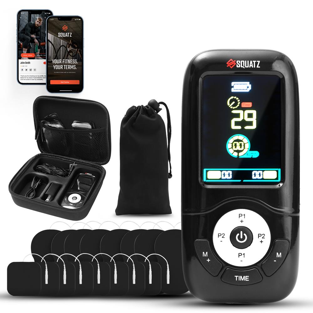 Electronic Muscle Massager Pain Relief TENS Therapy, Portable, Compact ...