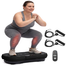 Hurtle Vibration Plate Machine – Adjustable 1–99 Speeds, Quiet, Lightweight, With Remote And Preset Programs Portable For Home And Office (Black)