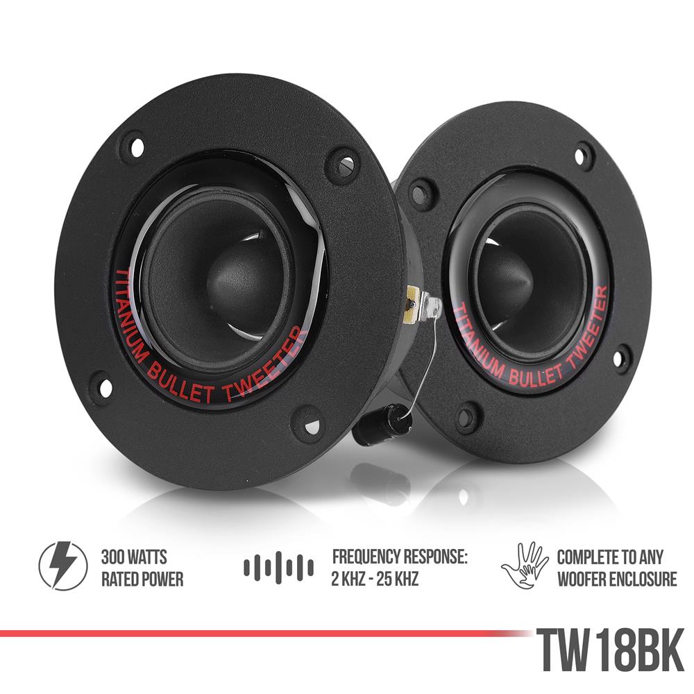 300 Watt Super Titanium Tweeter – Pyle USA
