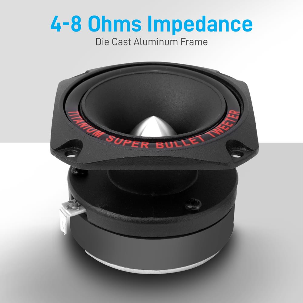 Heavy Duty Titanium Super Tweeter – Pyle USA