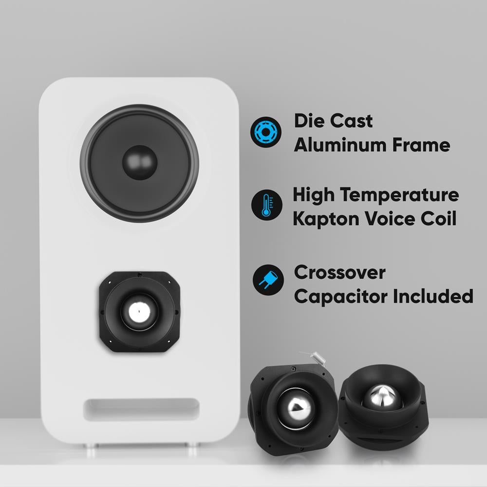 product image number 6 for Pyramid 3" Titanium Super Tweeter Aluminum Frame
