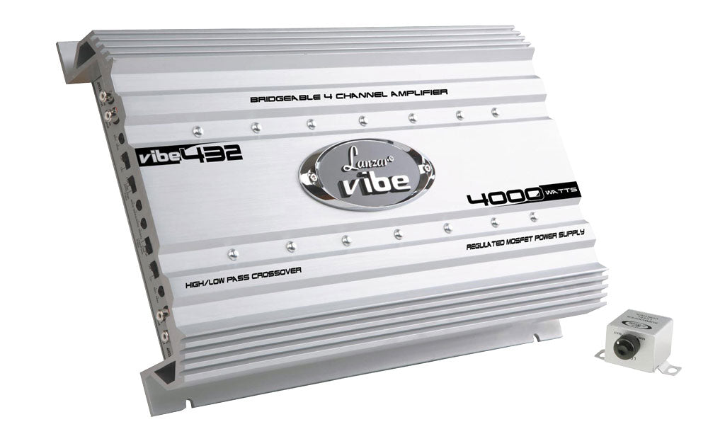 product image number 1 for Lanzar Lanzar Vibe 4 Channel Amp