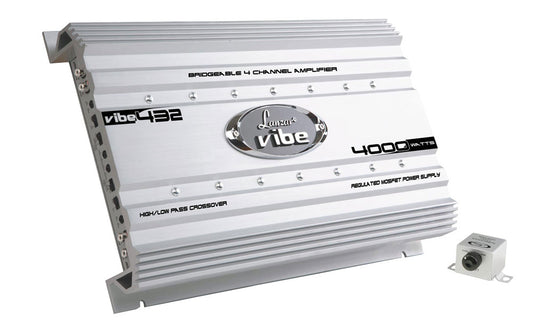 product image number 1 for Lanzar Lanzar Vibe 4 Channel Amp
