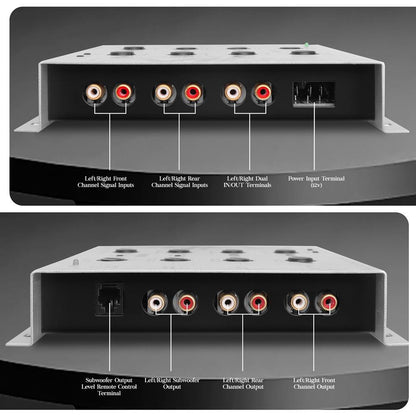 product image number 3 for Lanzar Remote Control 6Ch Trunk Mount Xover