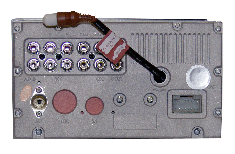 product image number 2 for BrandX Brand X Double Din Indash 7" Dvd Monitor